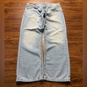 Levi’s 559 Men's Relaxed Straight Jeans 40x32 Light Wash Denim Classic Fit